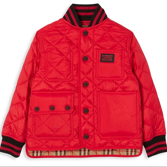 🆕 BURBERRY DELANEY JACKET SZ 10 - Picture 2 of 7